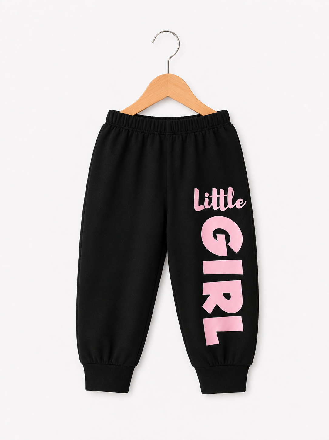 BLACK GIRL FLEECE TROUSER