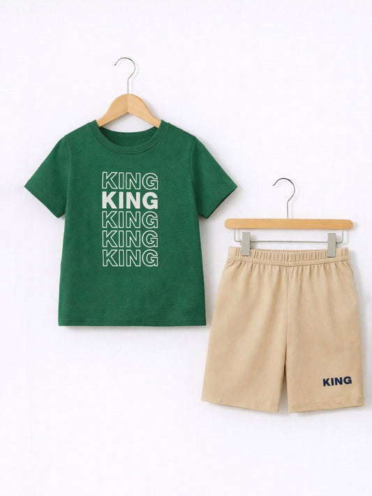 GREEN KING SHORT SET