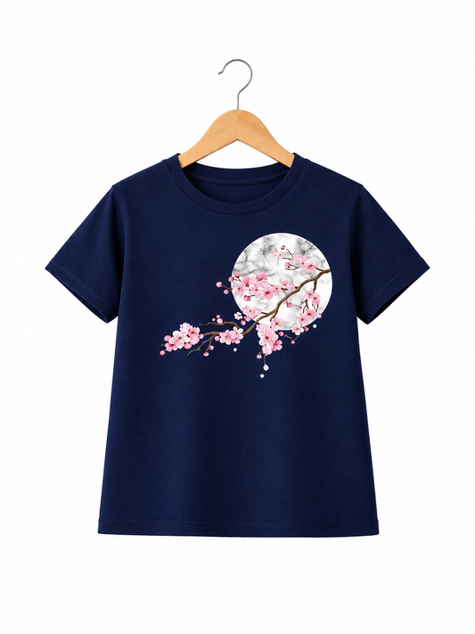 NAVY MOON TEE