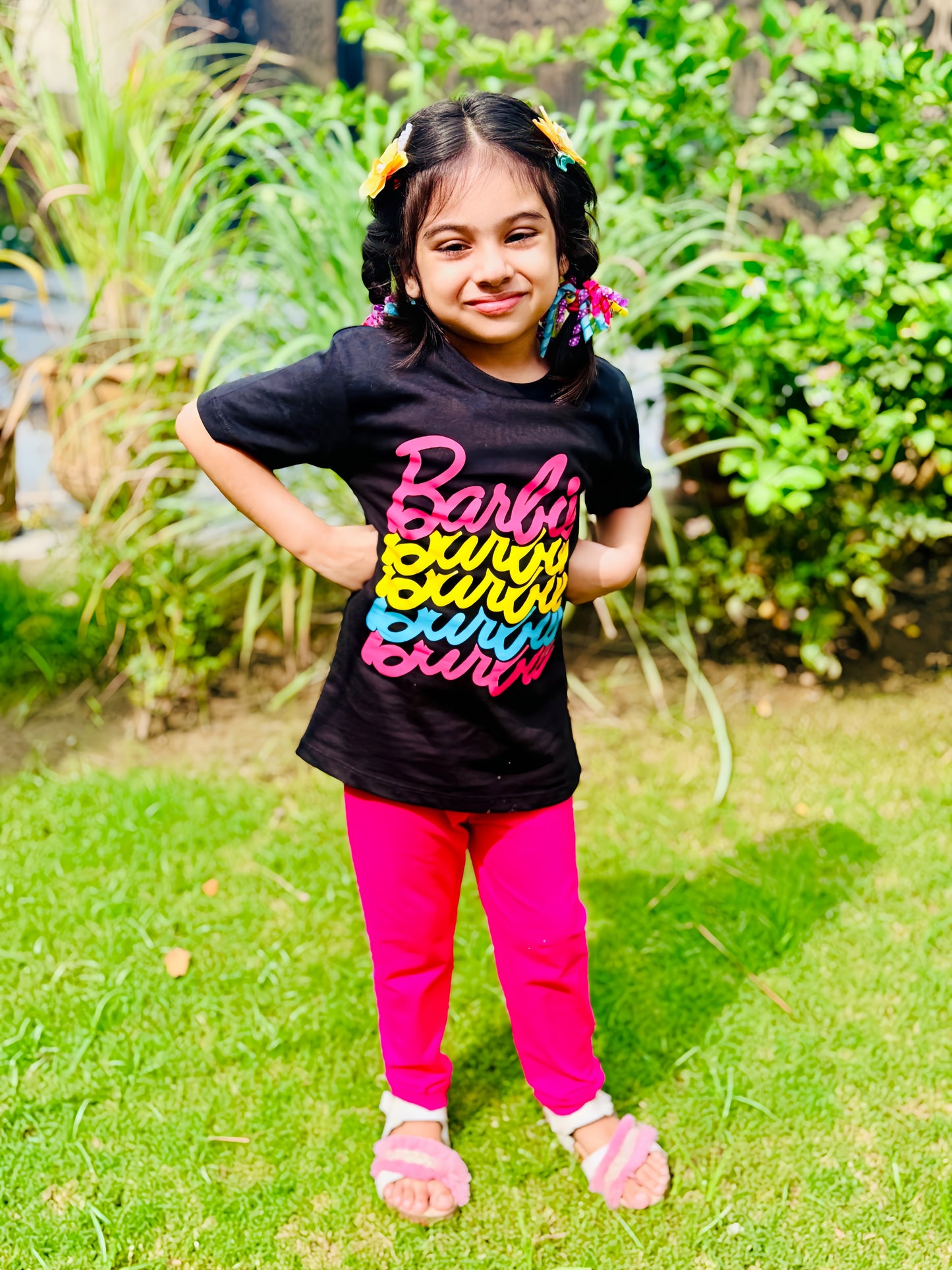 BLACK BARBIE TEE