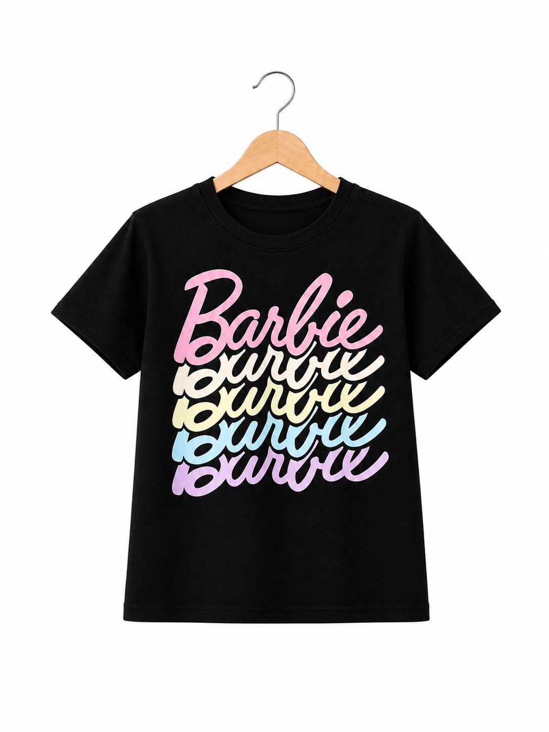 BLACK BARBIE TEE