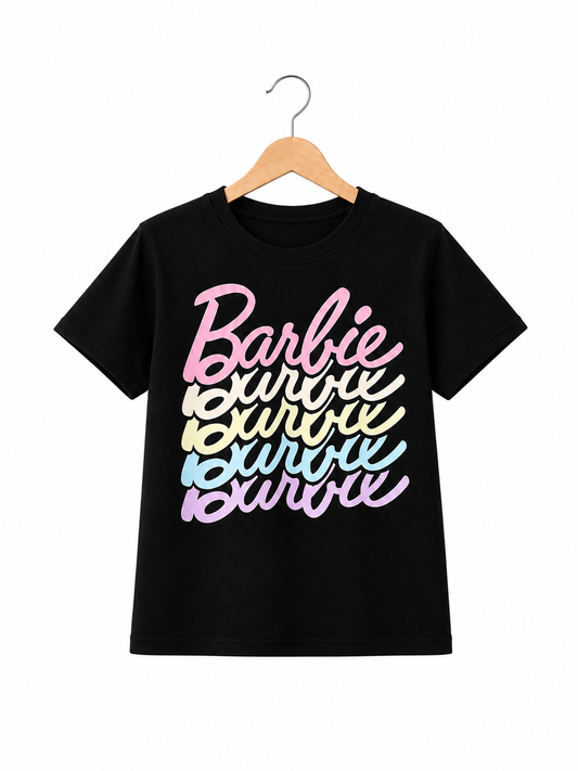 BLACK BARBIE TEE