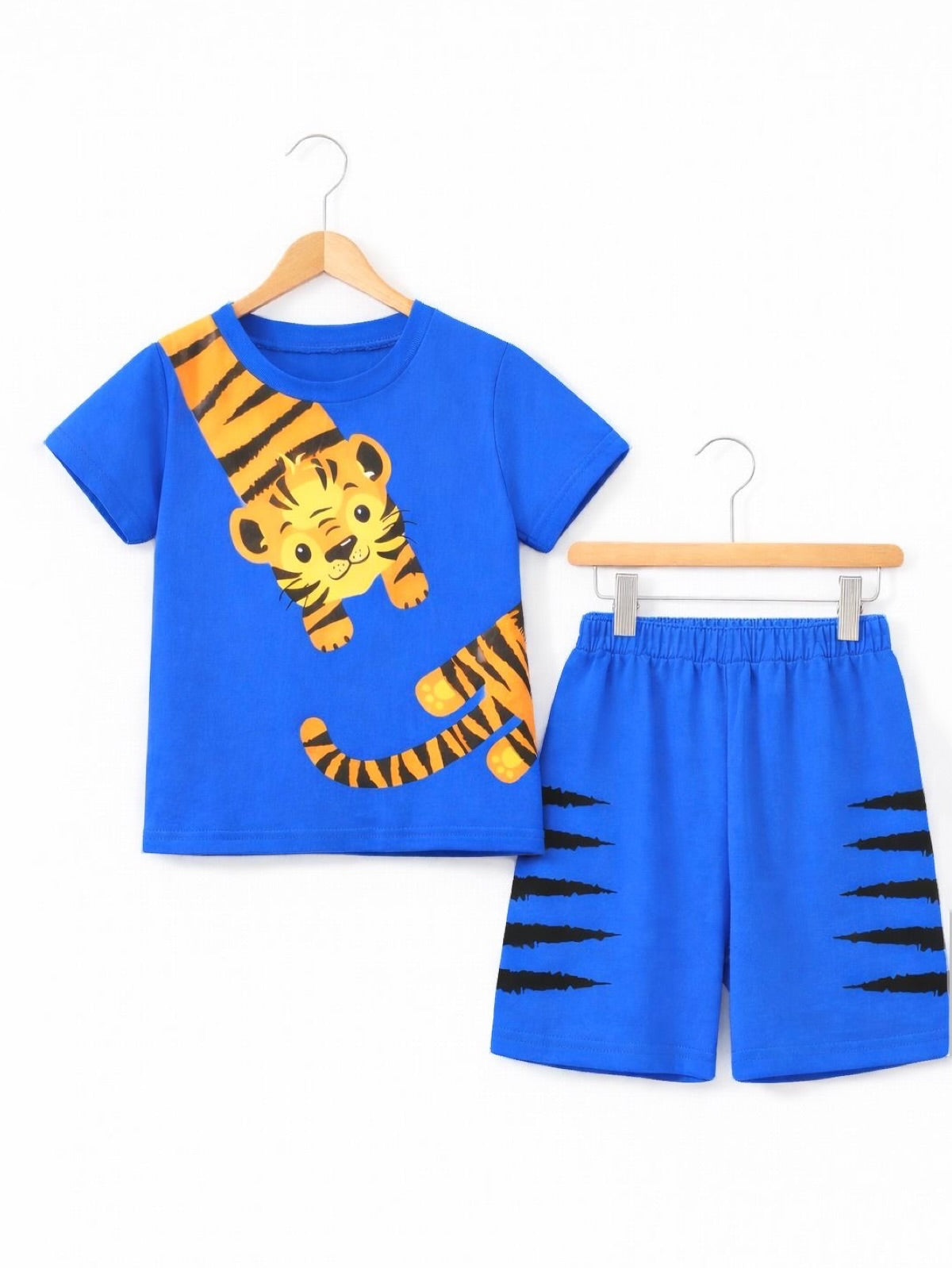 BLUE TIGER SHORT SET