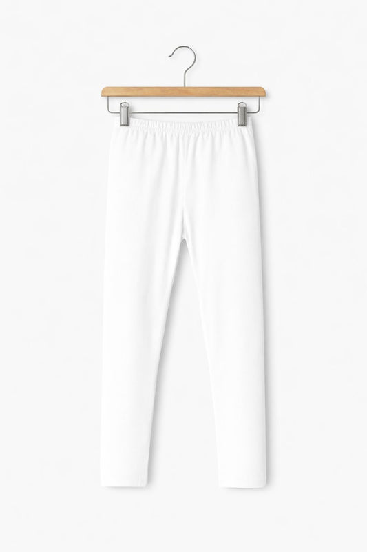 WHITE LYCRA TIGHTS