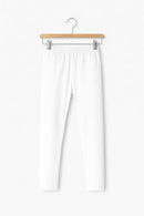 WHITE LYCRA TIGHTS