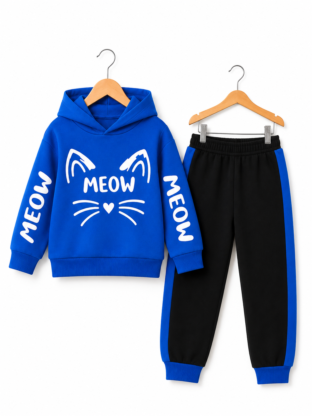 ROYAL MEOW FLEECE SUIT
