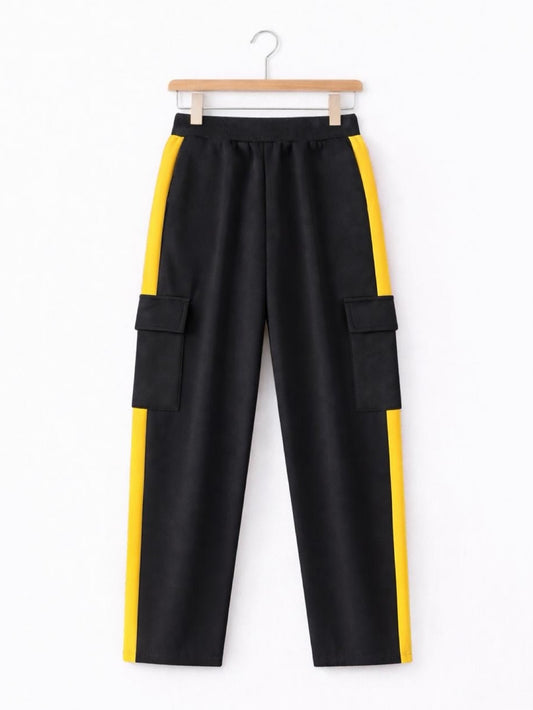 YELLOW CARGO TROUSER