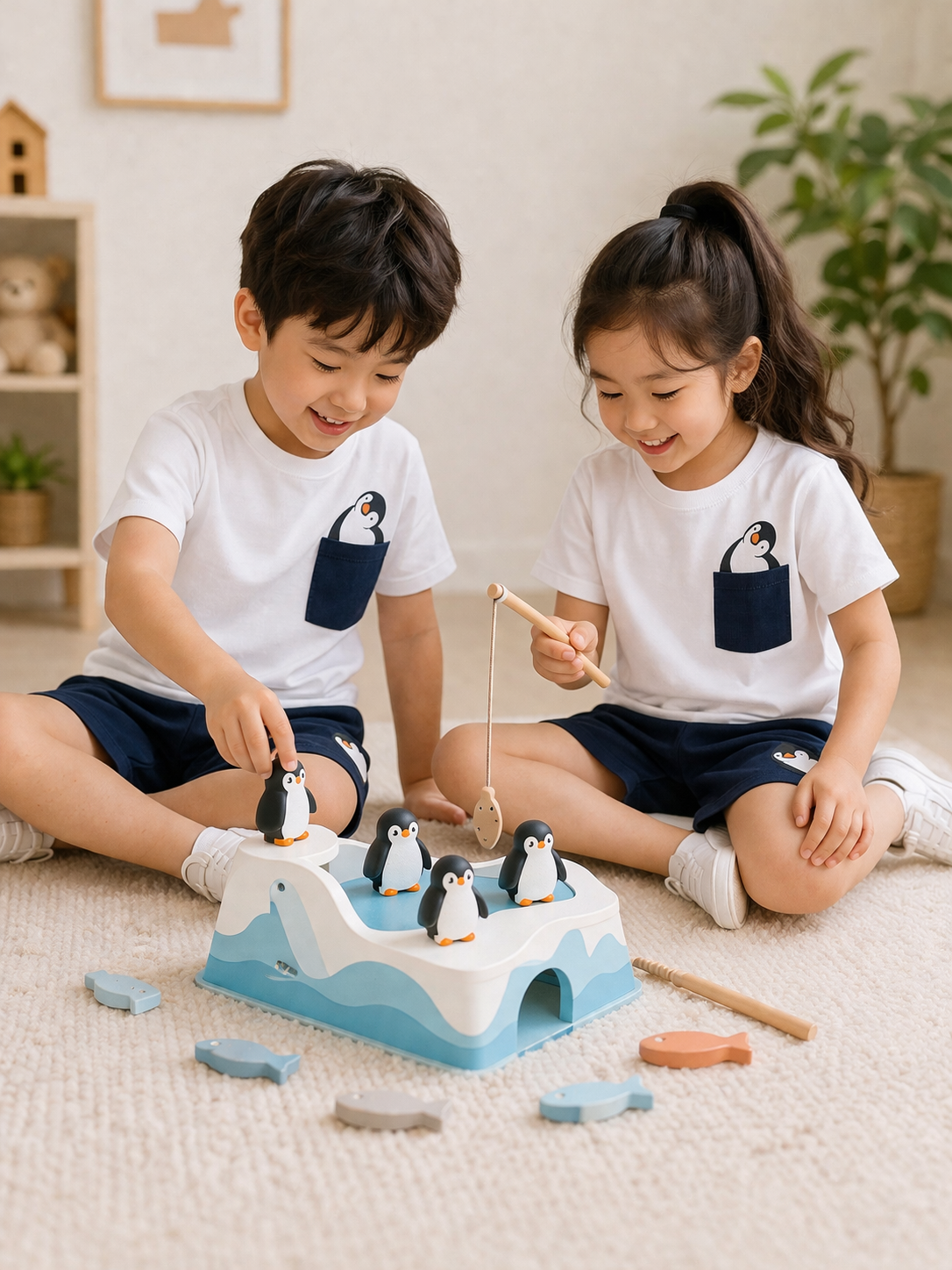 PENGUIN SHORT SET