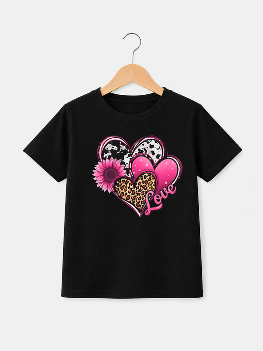 BLACK LOVE TEE