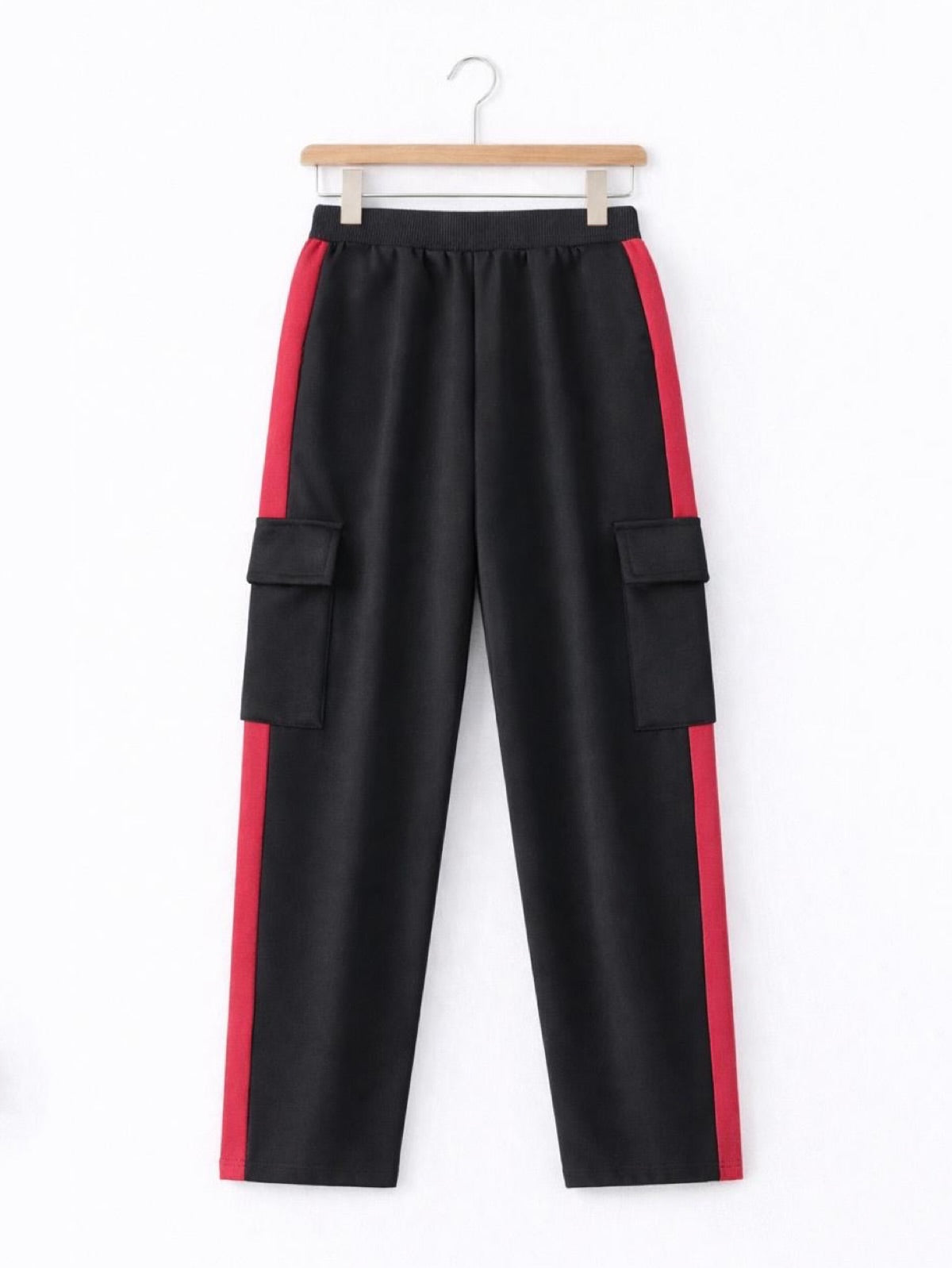 RED CARGO TROUSER