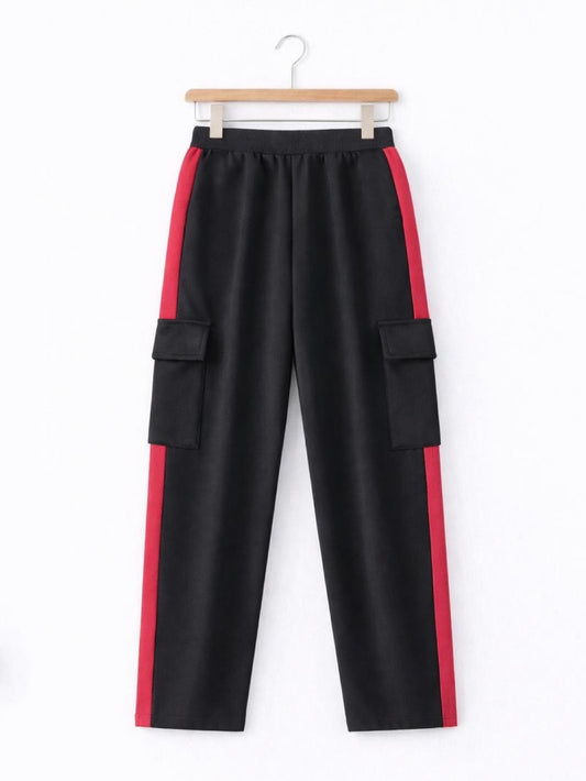 RED CARGO TROUSER