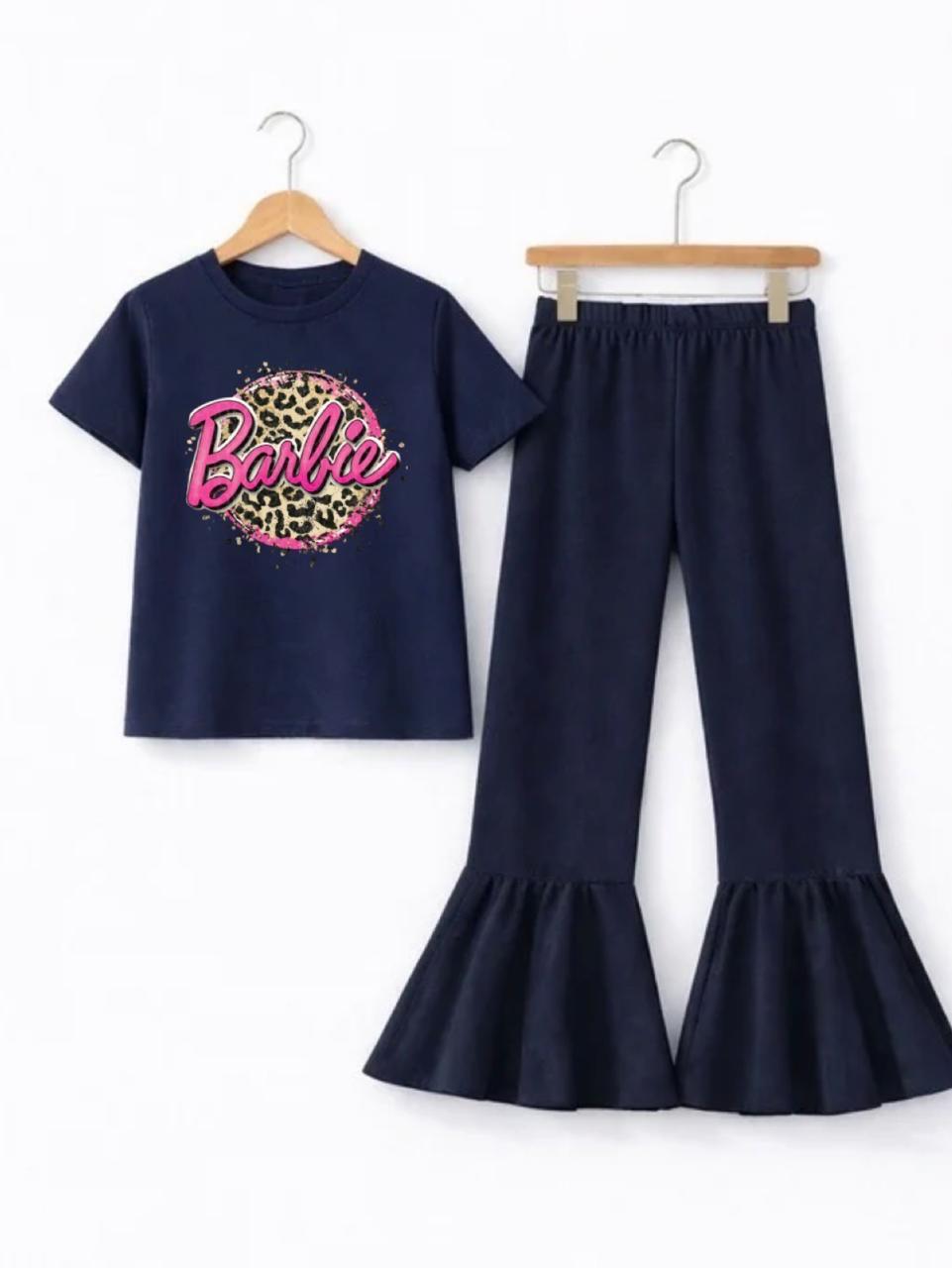 NAVY BARBIE TROUSER SET