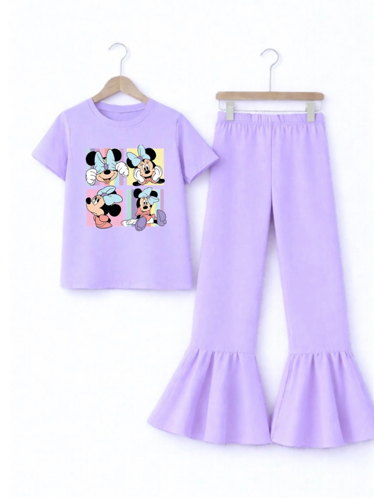 PURPLE MINNIE TROUSER SET