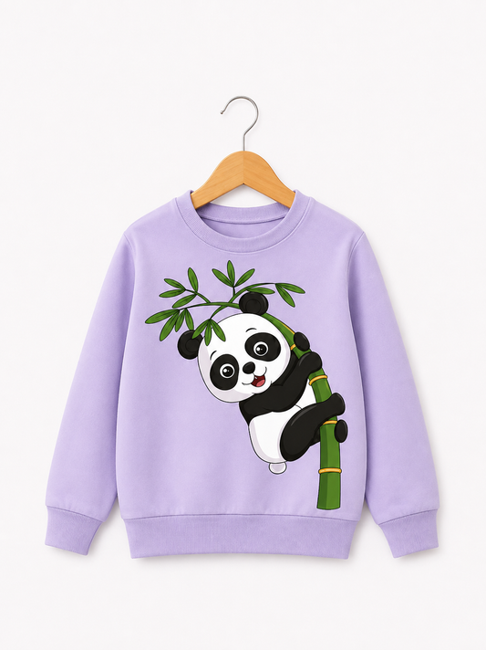 PANDA FLEECE SWEATSHIRT