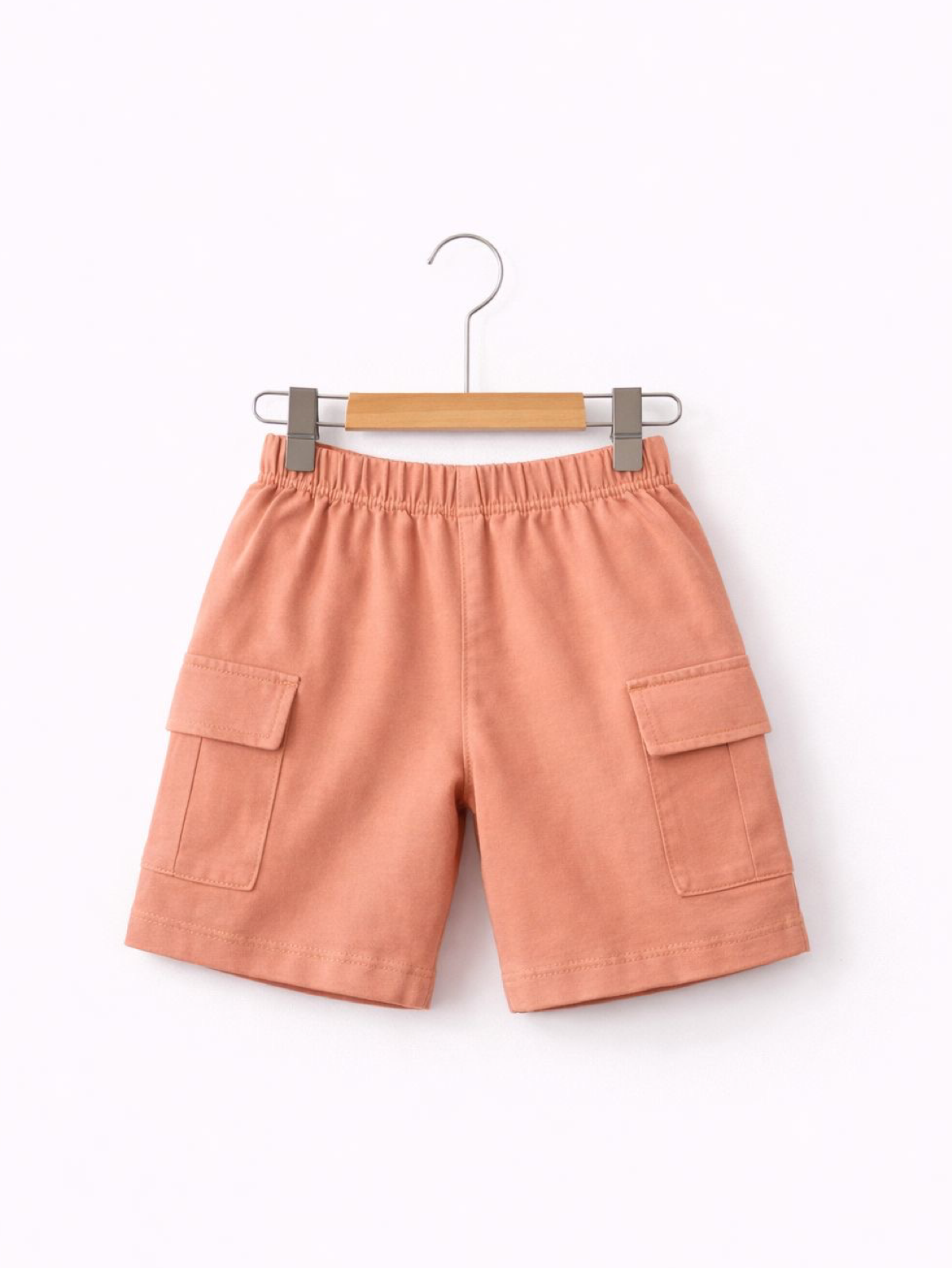PEACH CARGO SHORTS