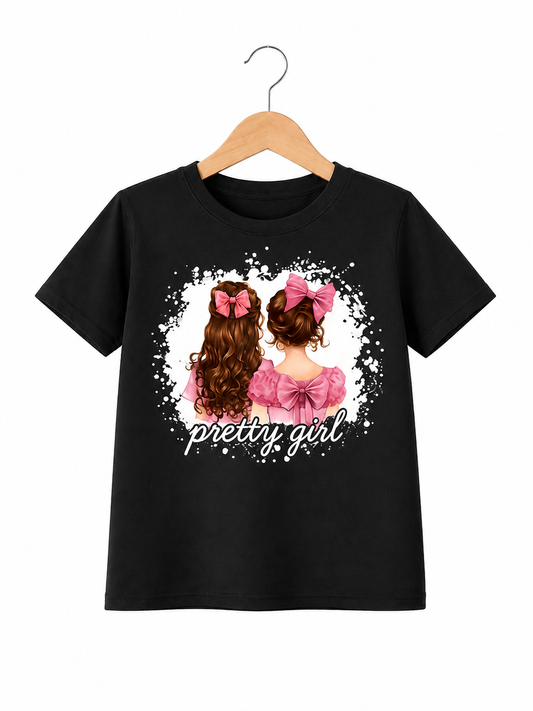 BLACK PRETTY GIRL TEE