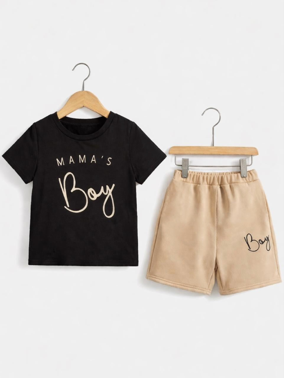 MAMA’S BOY SHORT SET