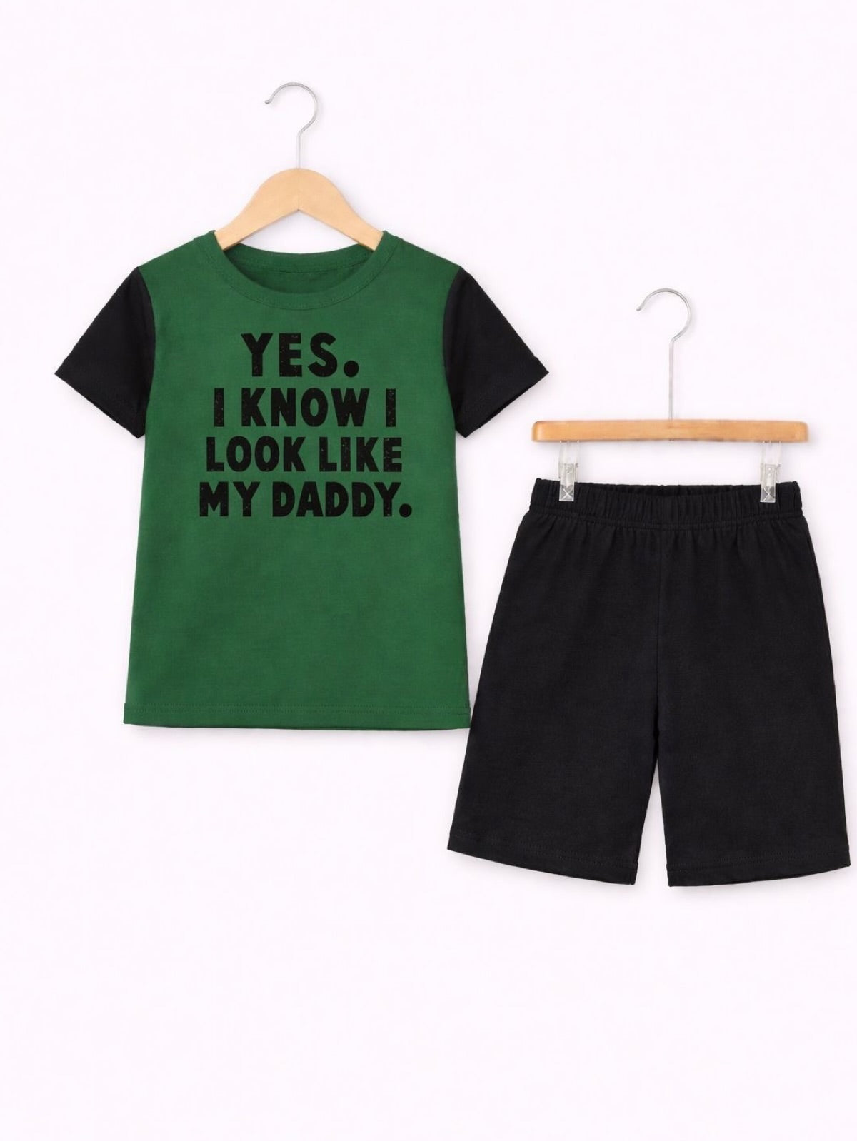 LOOK LIKE DADDY SHORT SET