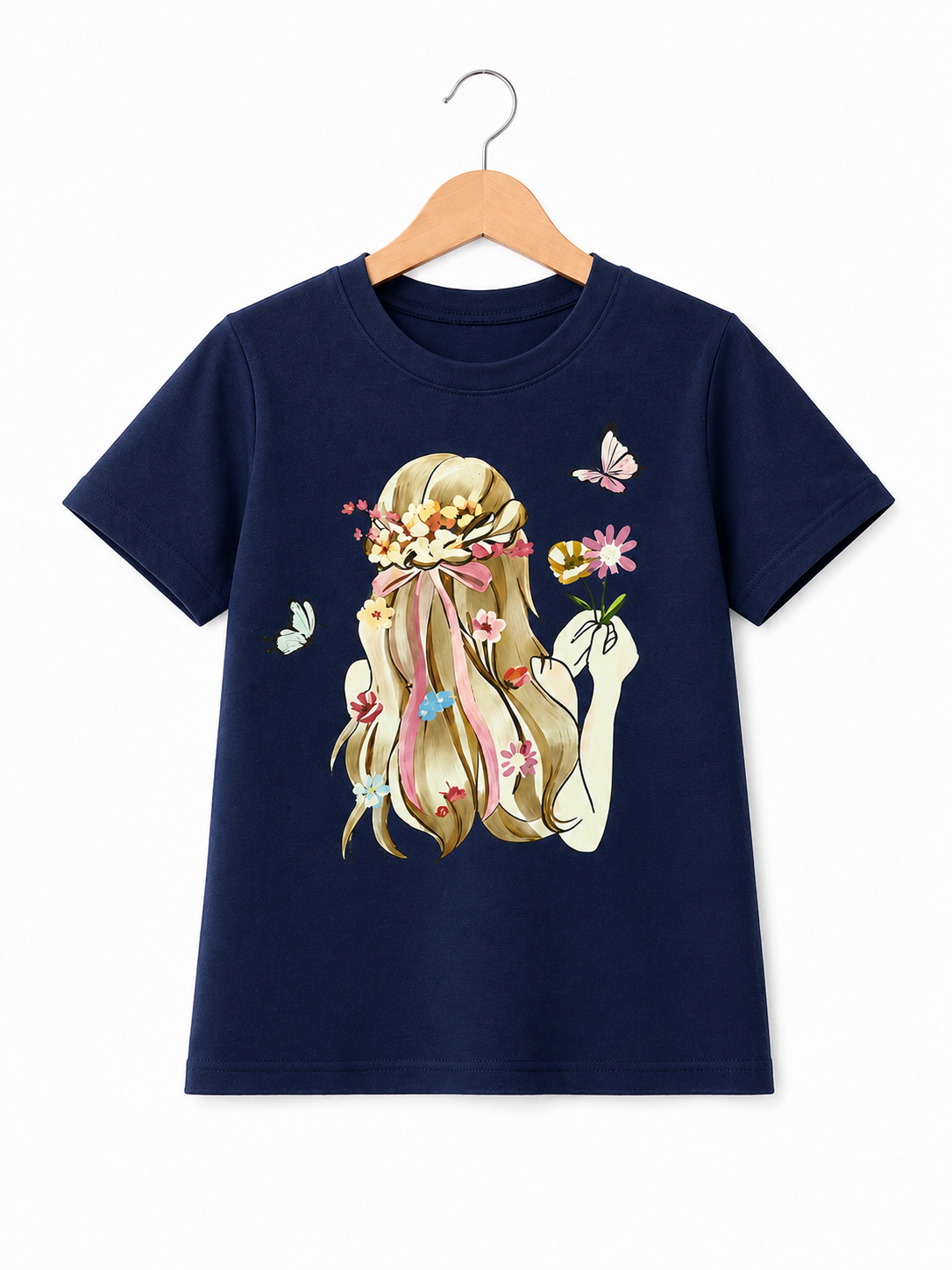 NAVY DOLL TEE