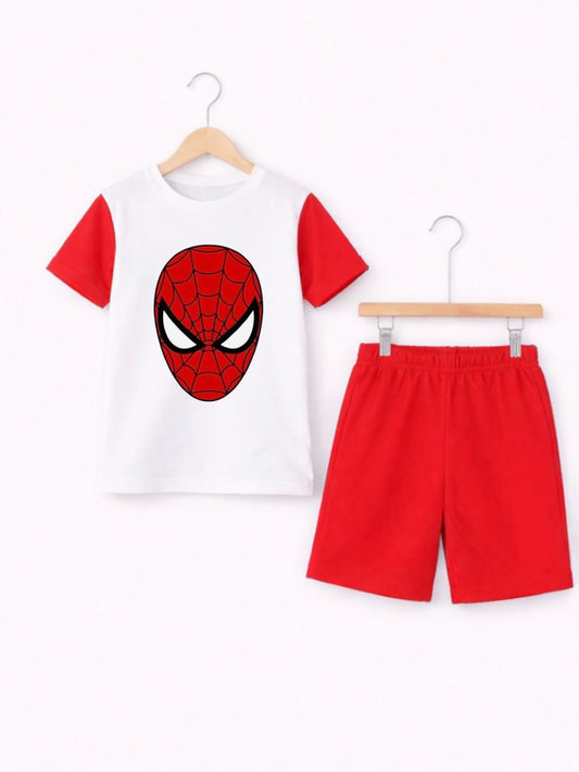 SPIDER MAN SHORT SET