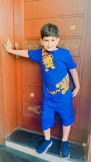 BLUE TIGER SHORT SET