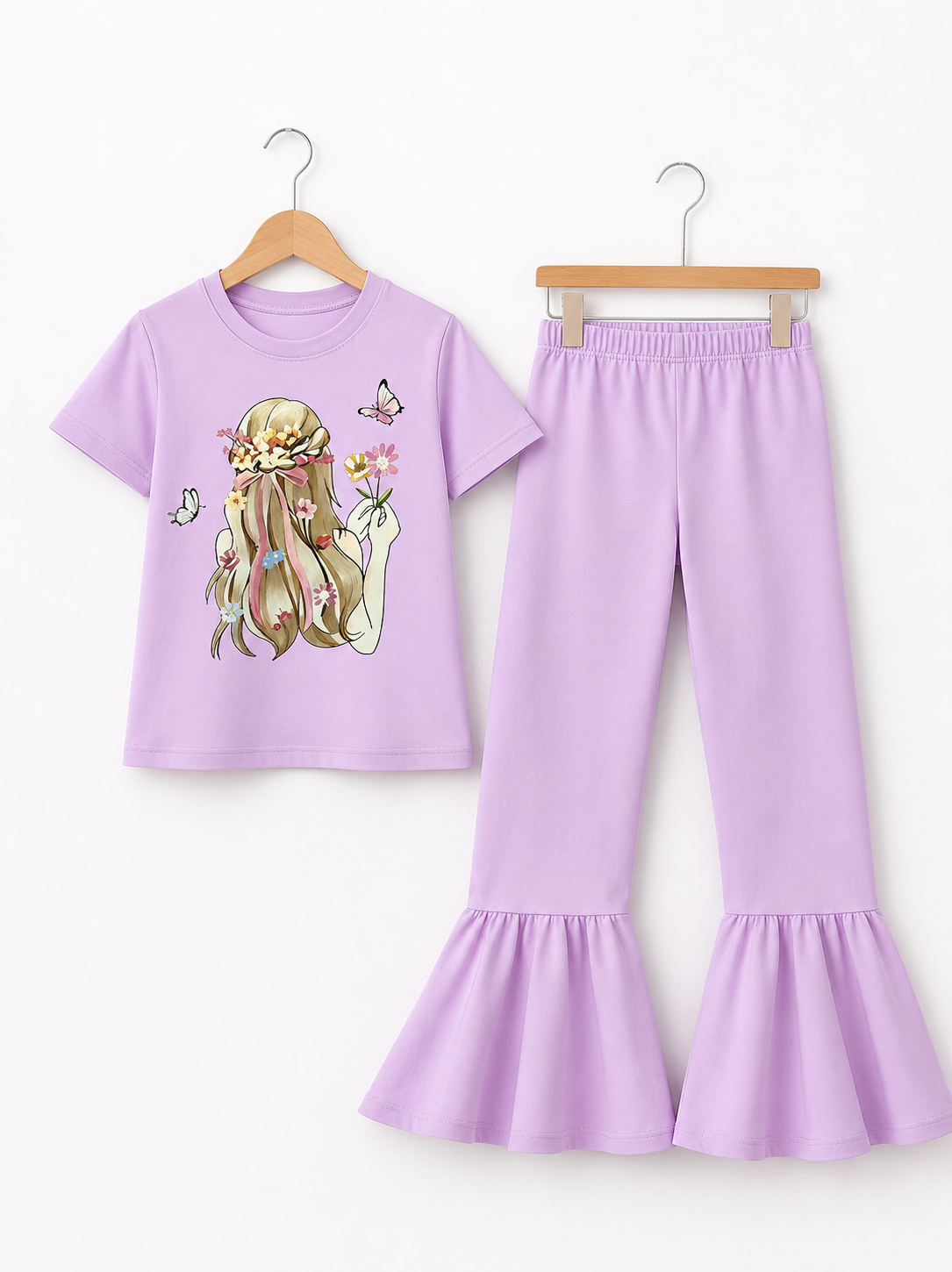 PINK DOLL TROUSER SET