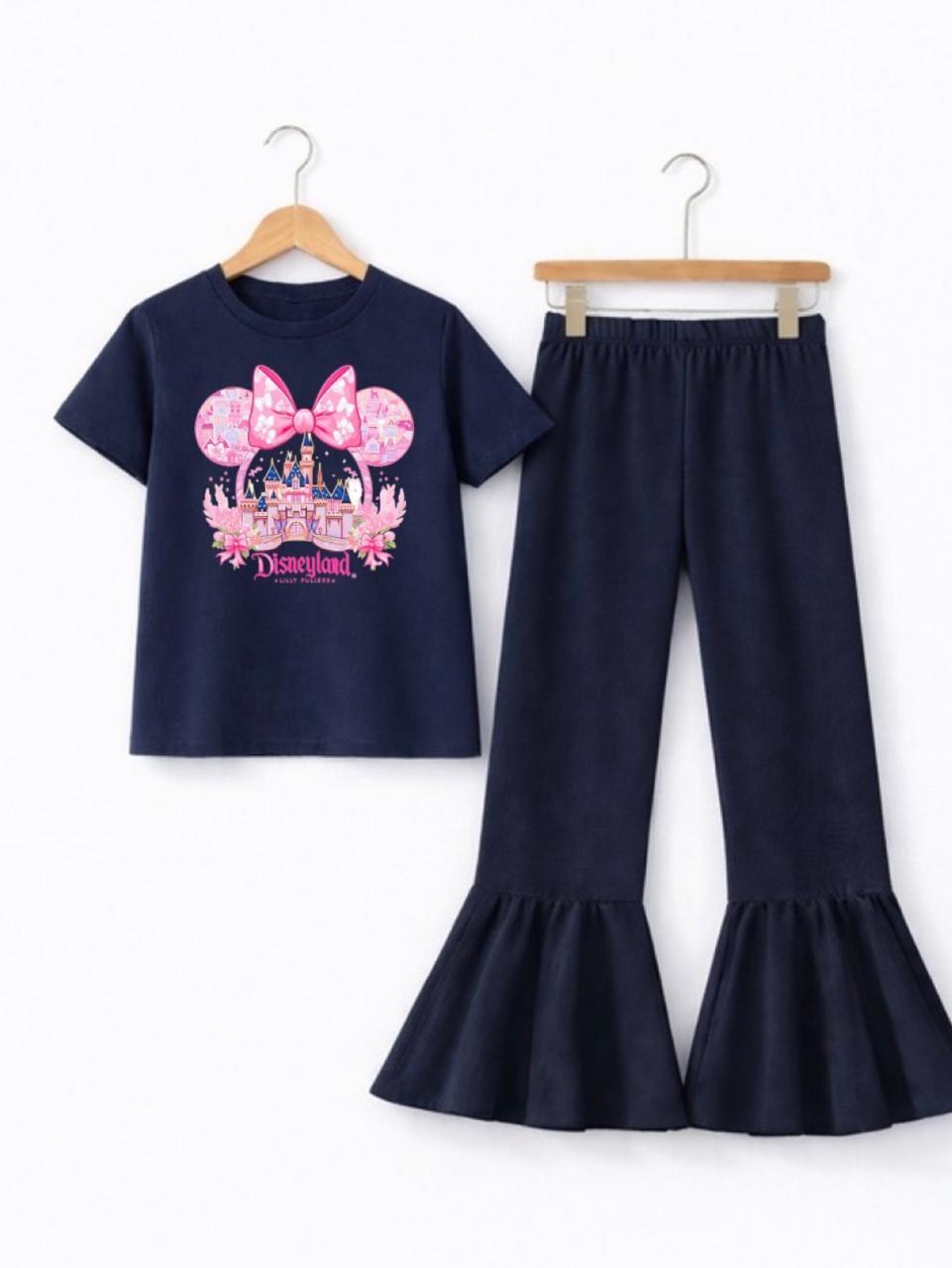 NAVY DISNEYLAND TROUSER SET