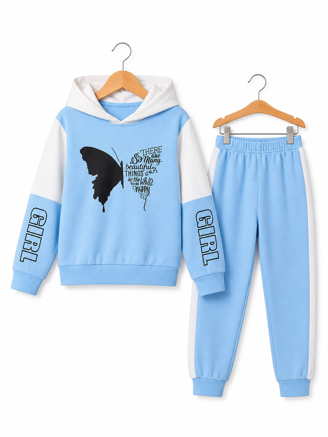 SKY GIRL FLEECE SUIT