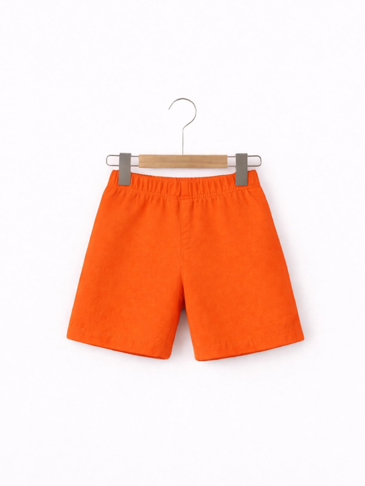 ORANGE BASIC SHORTS