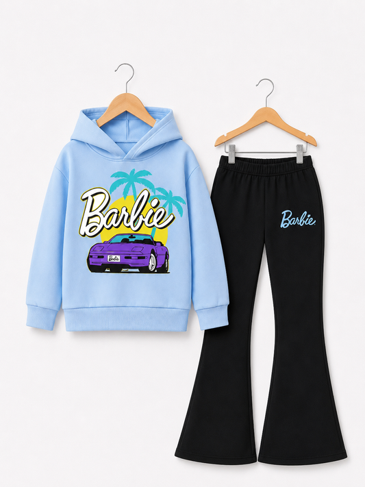 SKY BARBIE FLEECE SUIT