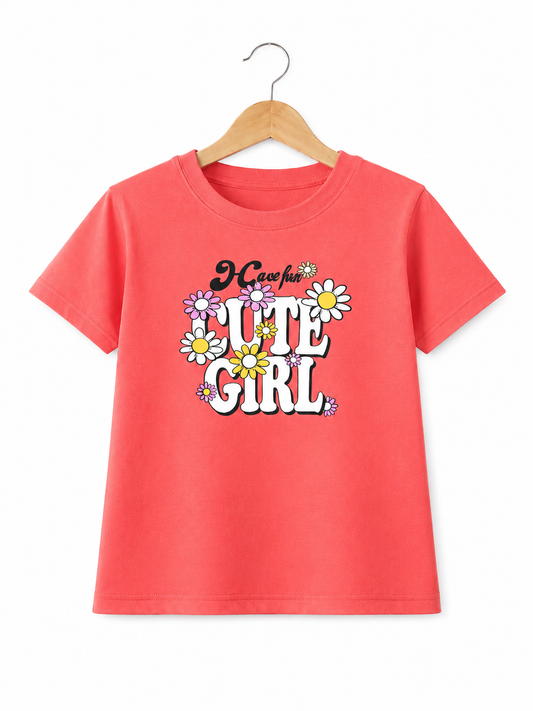 CUTE GIRL TEE