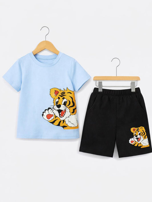 SKY TIGER SHORT SET